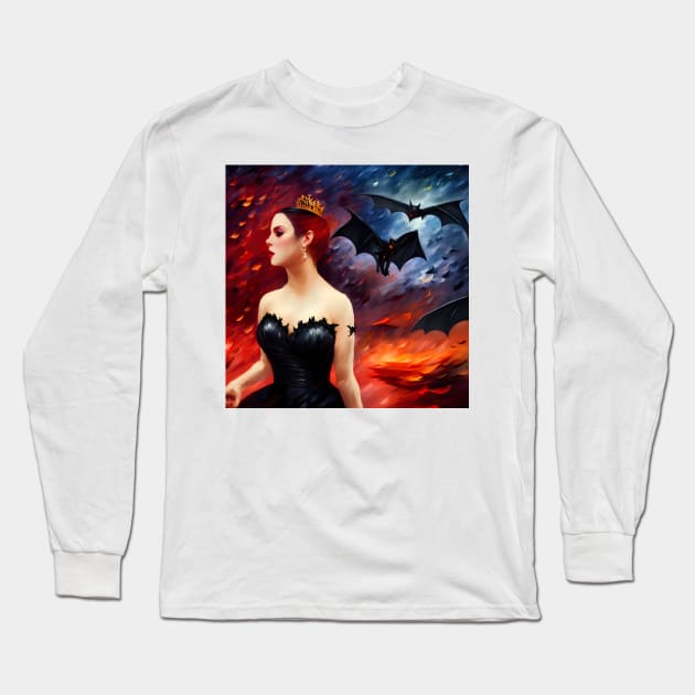 Shadows of the Past Long Sleeve T-Shirt by adorcharm